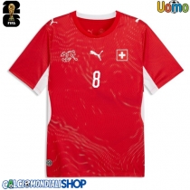 Maglie da calcio Svizzera Remo Freuler #8 Prima Maglia Mondiali 2026  Manica Corta